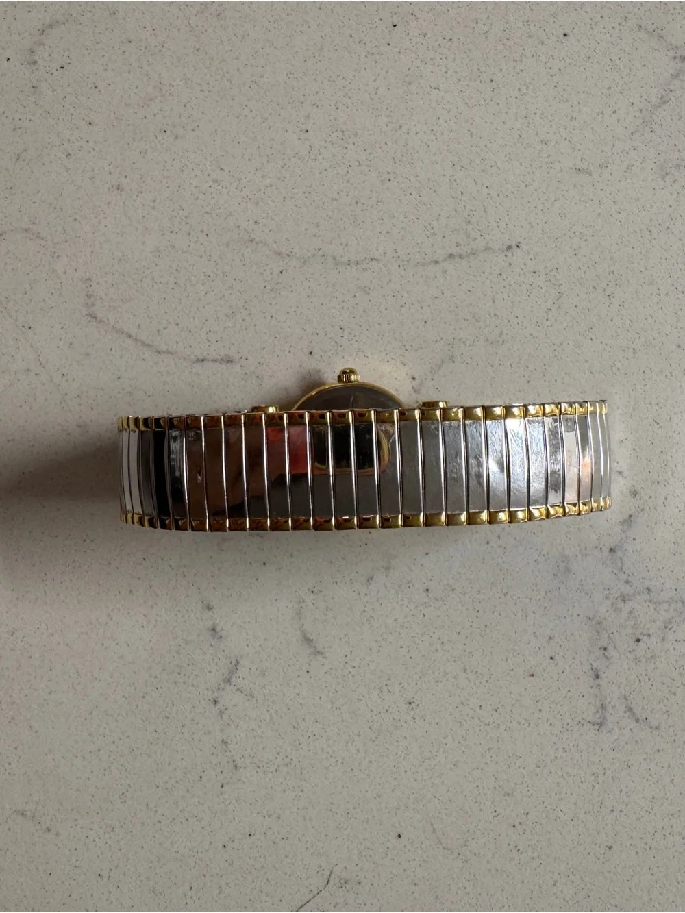 Anne Klein II Vintage‎ Two-Tone Gold and Silver Women's Round Watch